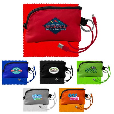 Zip Around A to C Cloth Set