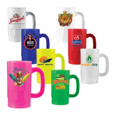 14 Oz. Beer Stein (Full Color Digital/2 Side)