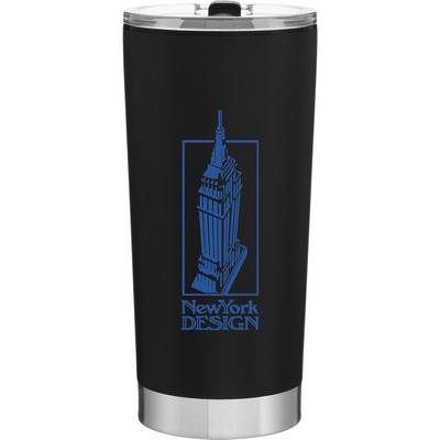 20 oz h2go Fargo Travel Tumbler (Matte Black)