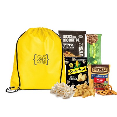 Drawstring Bag w/Snacks
