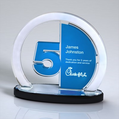 5 Year Anniversary Achievement Award