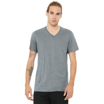 BELLA+CANVAS® Unisex Heather CVC V-Neck Tee