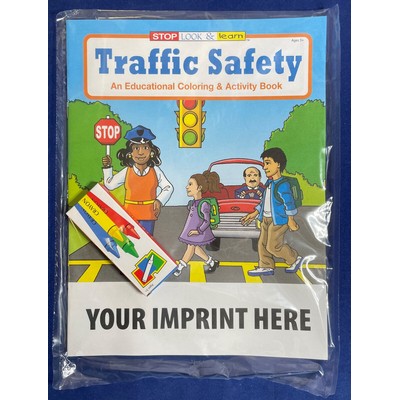 Traffic Safety Coloring Book Fun Pack