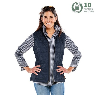 Storm Creek Women's Traveler 60 GSM Insulated Packable Quilted Vest - Glossy