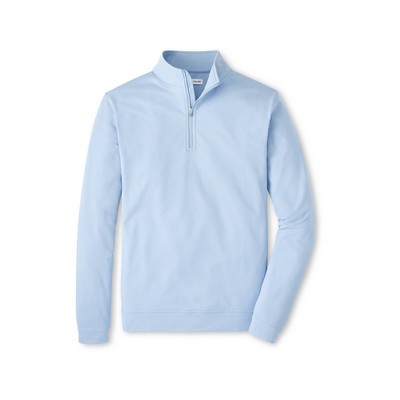 Peter Millar Men's Perth Cross-Hatch Performance Quarter-Zip