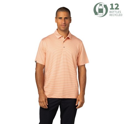 Storm Creek Men's Optimist II Microstripe Short Sleeve Polo