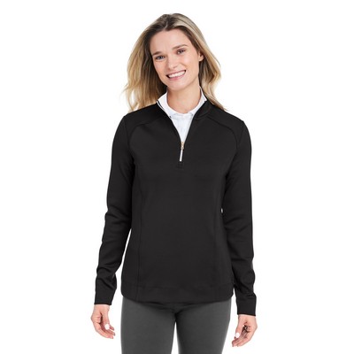 Fairway & Greene® Ladies' Wells Quarter-Zip Tech Pullover Shirt