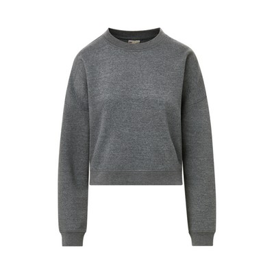 Vintage Fleece™ Women's Cropped Fleece Crewneck