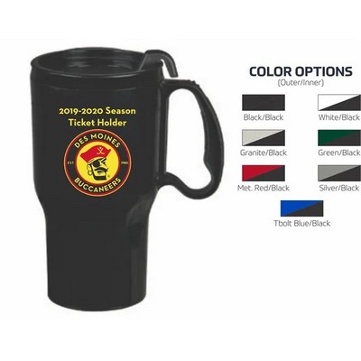 21 Oz. U.S Made Double Wall Sportster Mug