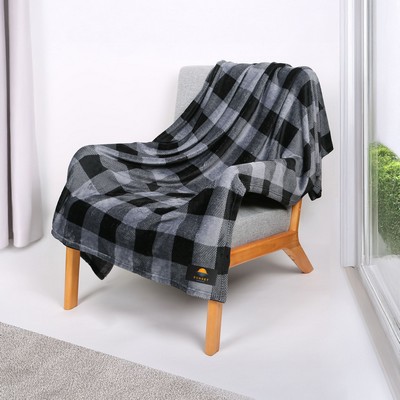 reGen rPET Flannel Throw Blanket