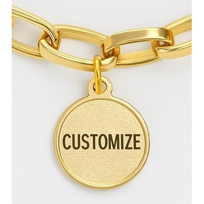 Paperclip Link Bracelet