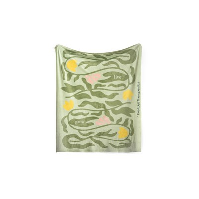 Full-Color Velvet Throws