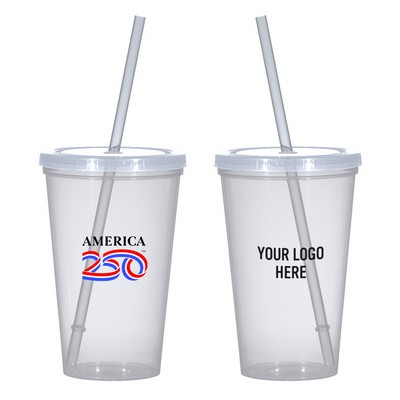 America250™ 22 Oz. Sunsplash Single Wall Tumbler