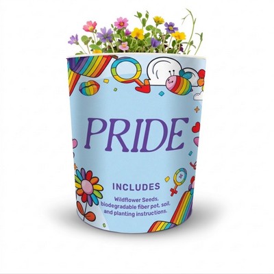 Pride Garden in Eco-Friendly Grocan