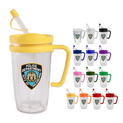 16 Oz. Thermal Dual Walled Travel Mug