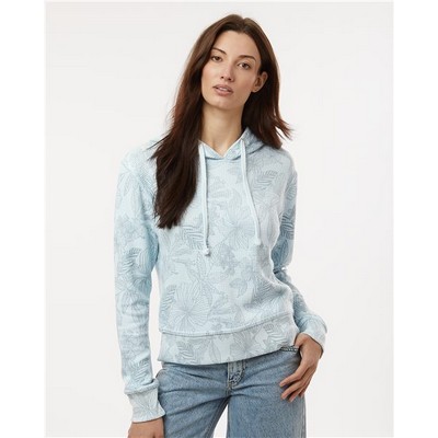 MV Sport® Women's Maddie Floral Print Hooded Sweatshirt