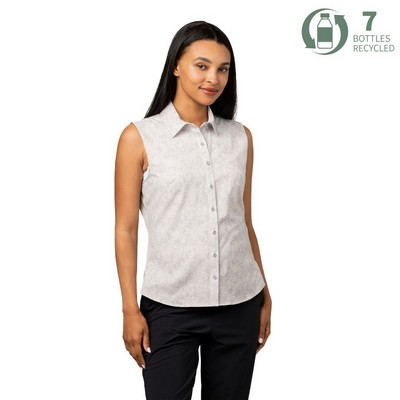Storm Creek Women's Enthusiast 4-Way Stretch Printed Sleeveless Outdoor Shirt
