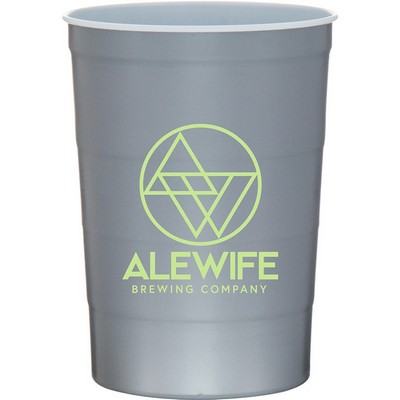 16 oz Steel Chill Cup (Gray)