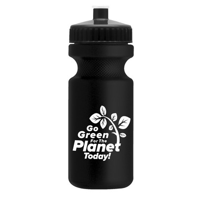 Garyline® Recycled Bike Bottle with Push-Pull Lid - 22 oz.